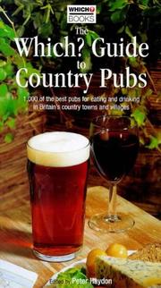 Cover of: The Which?: Guide to Country Pubs ("Which?" Guides)