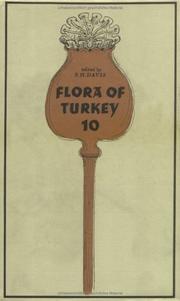 Cover of: Flora of Turkey