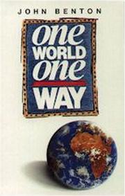 Cover of: One World One Way