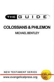 Cover of: The Guide to Colossians and Philemon (Weblink Guides)