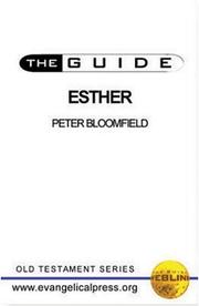 Cover of: The Guide Esther (Guide (Evangelical Press))