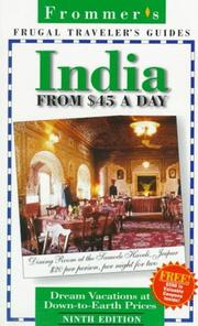 Cover of: India from $45 a Day (9th Ed)