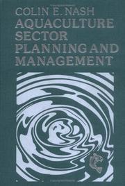 Cover of: Aquaculture sector planning and management