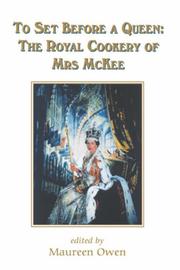 To Set Before a Queen by Alma McKee, Maureen Owen