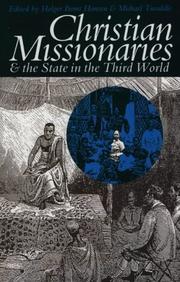 Cover of: Christian Missionaries & the State in the Third World