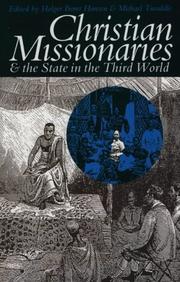 Cover of: Christian Missionaries & the State in the Third World by 