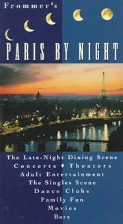 Cover of: Frommer's Paris by Night