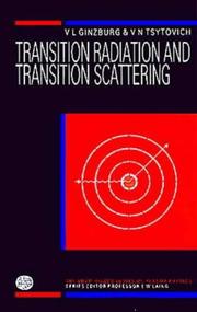 Cover of: Transition radiation and transition scattering