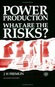 Cover of: Power Production: What are the Risks?