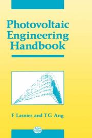 Cover of: Photovoltaic engineering handbook | France Lasnier
