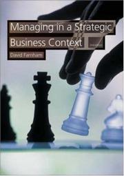 Cover of: Managing in a Business Context