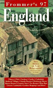 Cover of: Frommer's 97 England (Frommer's England)