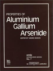 Cover of: Properties of aluminium gallium arsenide