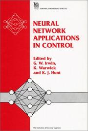 Neural network applications in control by K. J. Hunt