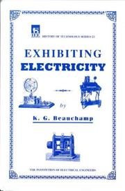 Cover of: Exhibiting electricity