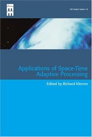 Cover of: Applications of Space-Time Adaptive Processing