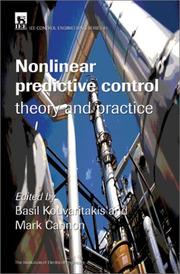 Cover of: Nonlinear predictive control by edited by Basil Kouvaritakis and Mark Cannon.