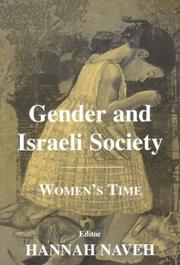 Cover of: Gender and Israeli Society: Women's Time (Journal of Israeli History)