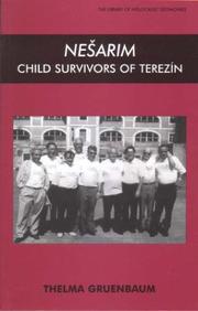 Cover of: Nesarim: Child Survivors of Terezin (The Library of Holocaust Testimonies)