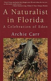 Cover of: A Naturalist in Florida: A Celebration of Eden