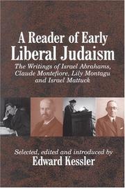 Cover of A Reader of Early Liberal Judaism by 