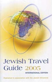 Cover of: Jewish Travel Guide 2005: International Edition (Jewish Travel Guide)