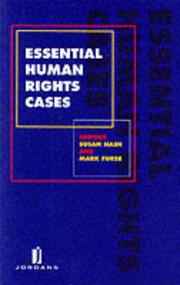 Cover of: Essential human rights cases