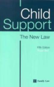 Cover of: Child Support - The New Law: The New Law