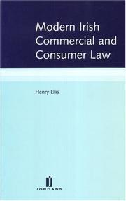 Cover of: Modern Irish commercial and consumer law