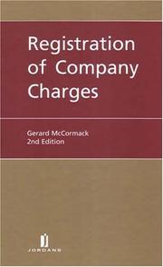 Cover of: Registration of Company Charges