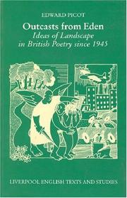 Cover of: Outcasts from Eden: ideas of landscape in British poetry since 1945