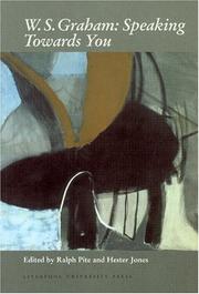 Cover of: W. S. Graham: Critical Essays (Liverpool University Press - Liverpool English Texts & Studies)