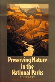 Cover of: Preserving Nature in the National Parks