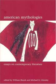 American mythologies by Michael K. Glenday