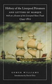 Cover of: History of the Liverpool Privateers and Letters of Marque by 