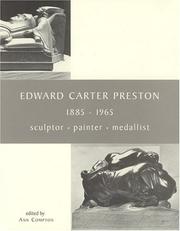 Cover of: Edward Carter Preston 1885-1965 by Ann Compton
