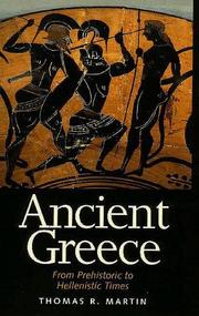 Cover of: Ancient Greece by Thomas R. Martin