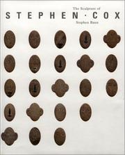 Cover of: The sculpture of Stephen Cox