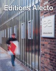 Cover of: Editions Alecto by Tessa Sidey