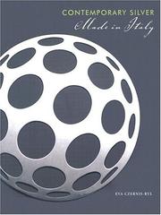 Cover of: Contemporary silver, made in Italy