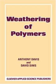 Cover of: Weathering of Polymers by A. Davis, D. Sims