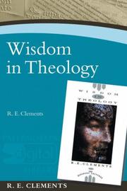 Cover of: Wisdom in theology