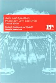 Cover of: Pharmacy Law and Ethics