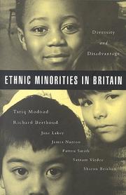 Cover of: Ethnic Minorities in Britain | Tariq Modood