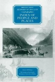 Cover of: People and Places (Index to Ordnance Survey Memoirs of Ireland)