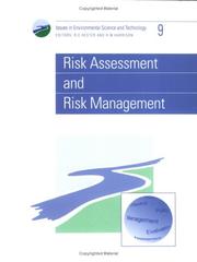 Cover of: Risk Assessment and Risk Management by R.E. HESTER, HARRISON