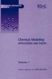 Cover of: Chemical Modelling