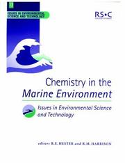 Cover of: Chemistry in the marine environment