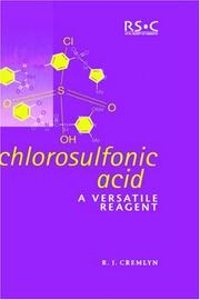 Cover of: Chlorosulfonic acid by R. J. W. Cremlyn