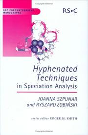 Cover of: Hyphenated Techniques in Speciation Analysis (Rsc Chromatography Monographs) by 